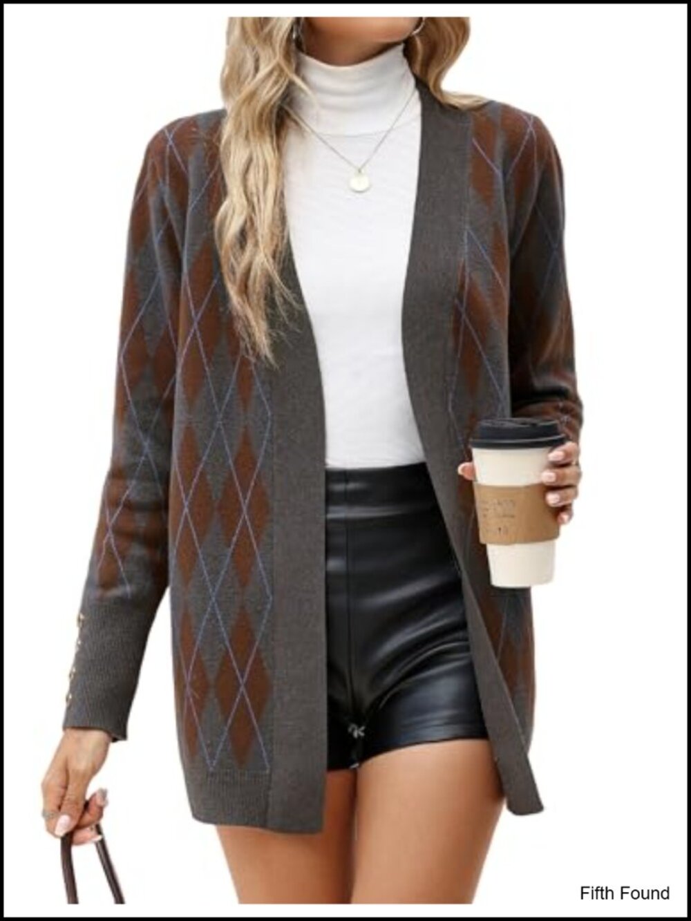 Womens Lightweight Open Front Knit Cardigan Sweater with Pockets